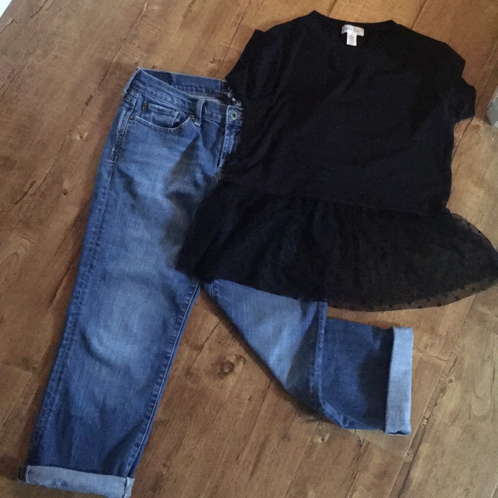 LUCKY Crop Jeans 👖